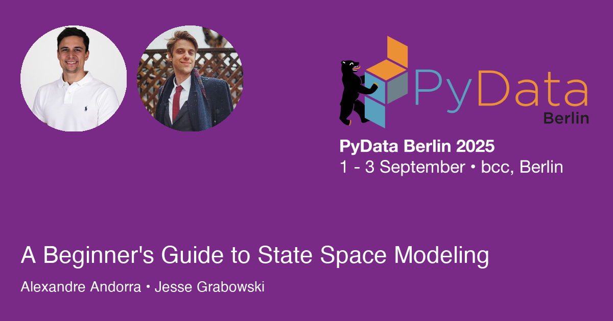 A Beginner's Guide to State Space Modeling - Session Card