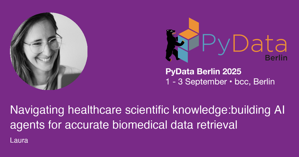 Navigating healthcare scientific knowledge:building AI agents for accurate biomedical data retrieval - Session Card